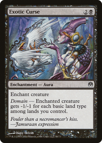 Exotic Curse [Duel Decks: Phyrexia vs. the Coalition] - The Mythic Store | 24h Order Processing