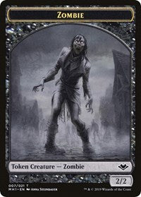 Zombie // Golem Double-Sided Token [Modern Horizons Tokens] - The Mythic Store | 24h Order Processing