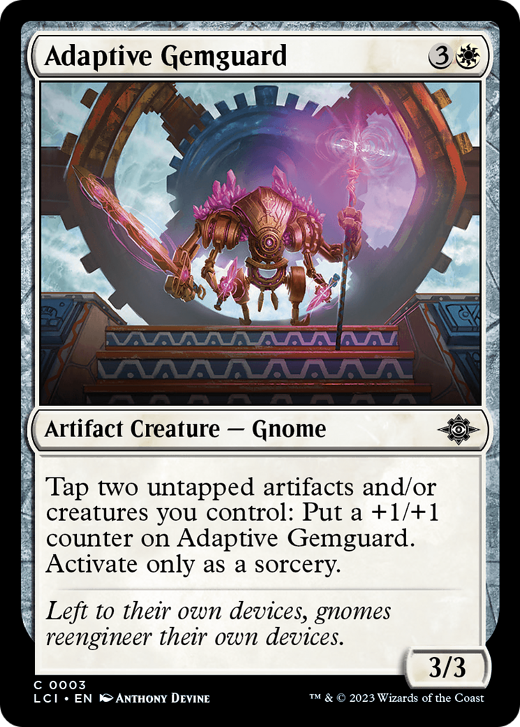 Adaptive Gemguard [The Lost Caverns of Ixalan] - The Mythic Store | 24h Order Processing