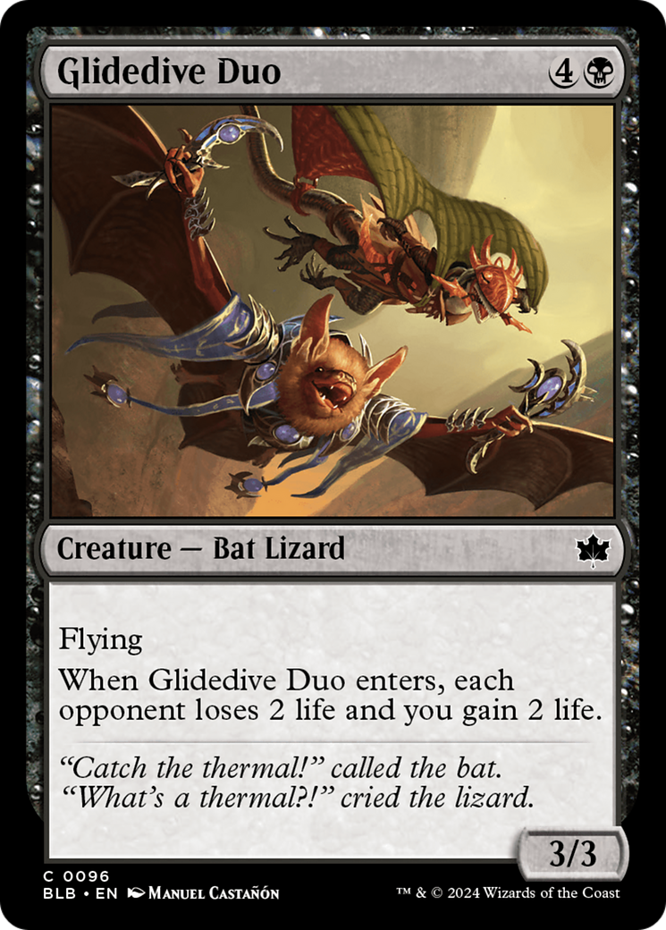 Glidedive Duo [Bloomburrow] - The Mythic Store | 24h Order Processing