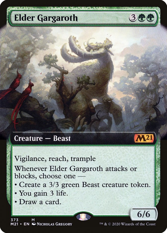 Elder Gargaroth (Extended Art) [Core Set 2021] - The Mythic Store | 24h Order Processing