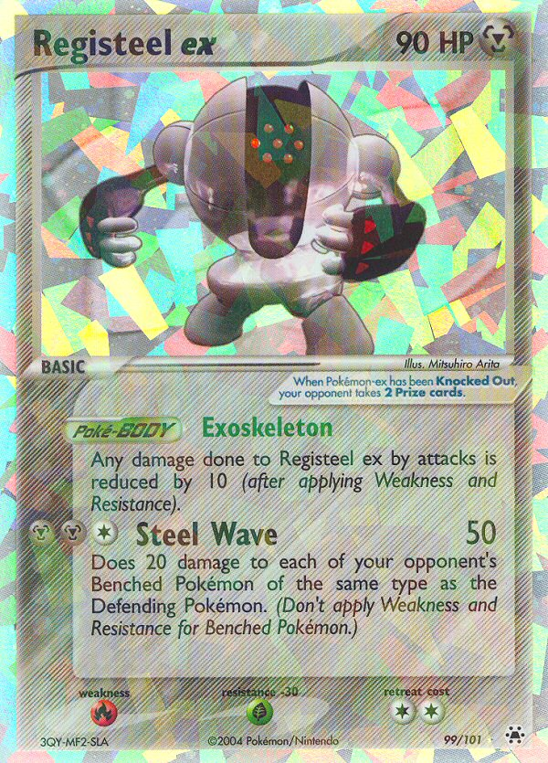 Registeel ex (99/101) [EX: Hidden Legends] - The Mythic Store | 24h Order Processing