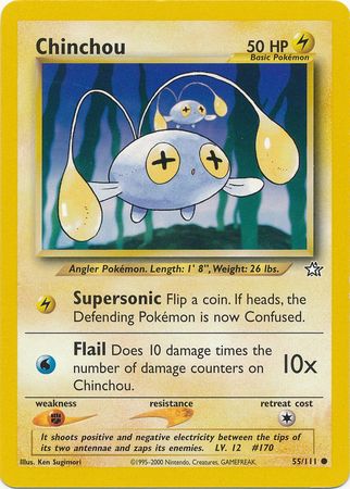 Chinchou (55/111) [Neo Genesis Unlimited] - The Mythic Store | 24h Order Processing
