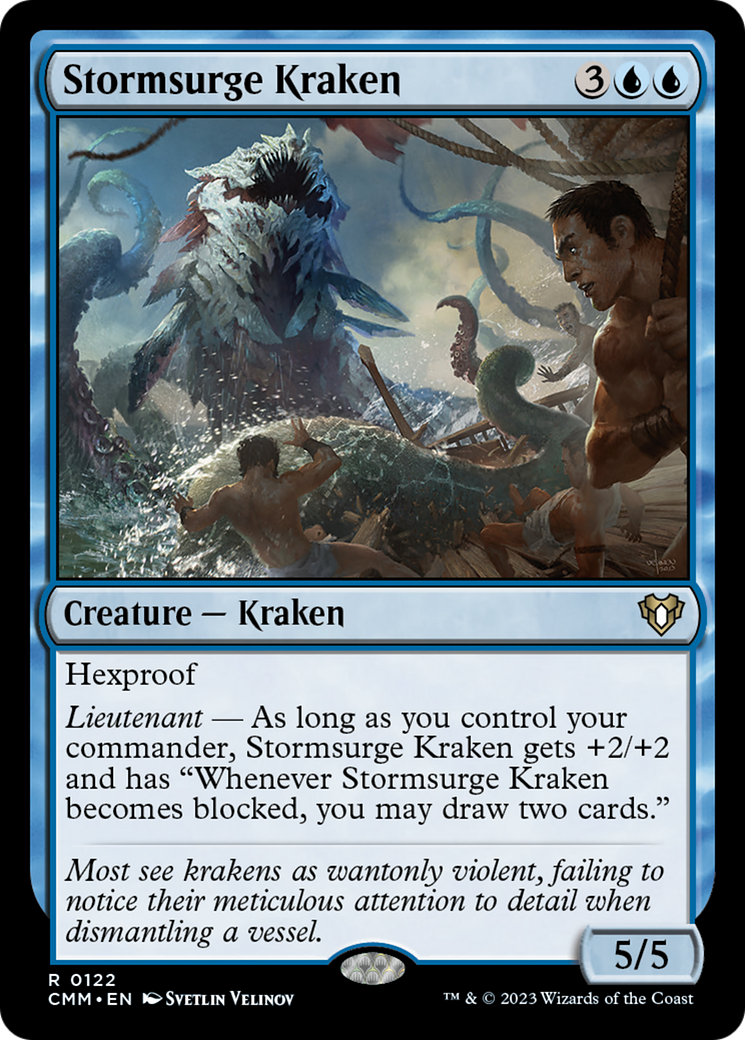 Stormsurge Kraken [Commander Masters] - The Mythic Store | 24h Order Processing