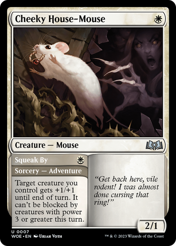Cheeky House-Mouse [Wilds of Eldraine] - The Mythic Store | 24h Order Processing