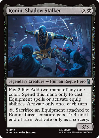 Ronin, Shadow Stalker [Marvel Super Heroes] - The Mythic Store | 24h Order Processing