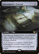 Investigator's Journal (Extended Art) [Innistrad: Crimson Vow] - The Mythic Store | 24h Order Processing