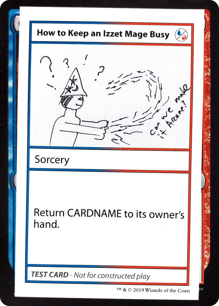 How to Keep an Izzet Mage Busy (2021 Edition) [Mystery Booster Playtest Cards] - The Mythic Store | 24h Order Processing