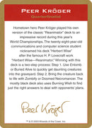 Peer Kroger Bio [World Championship Decks 2003] - The Mythic Store | 24h Order Processing