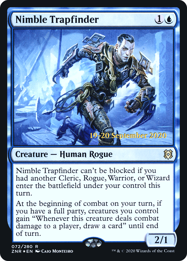 Nimble Trapfinder [Zendikar Rising Prerelease Promos] - The Mythic Store | 24h Order Processing