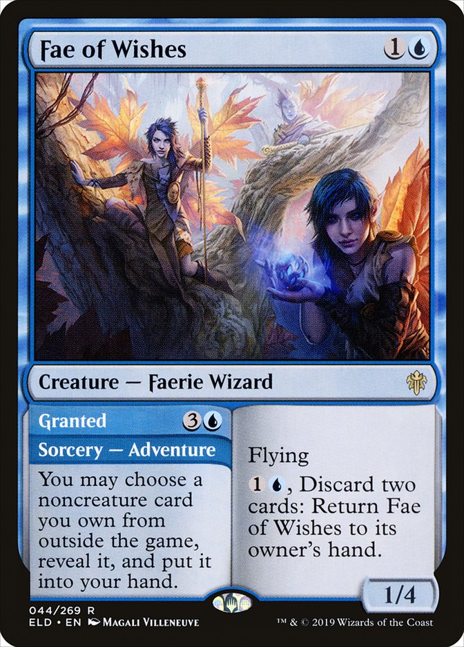 Fae of Wishes // Granted [Throne of Eldraine] - The Mythic Store | 24h Order Processing