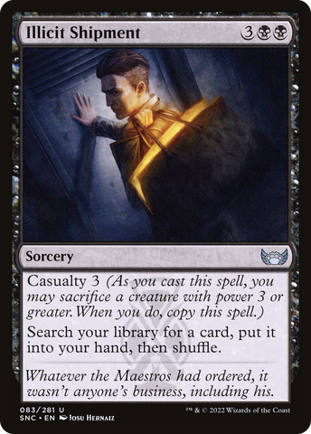 Illicit Shipment [Streets of New Capenna] - The Mythic Store | 24h Order Processing