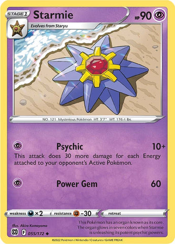 Starmie (055/172) [Sword & Shield: Brilliant Stars] - The Mythic Store | 24h Order Processing