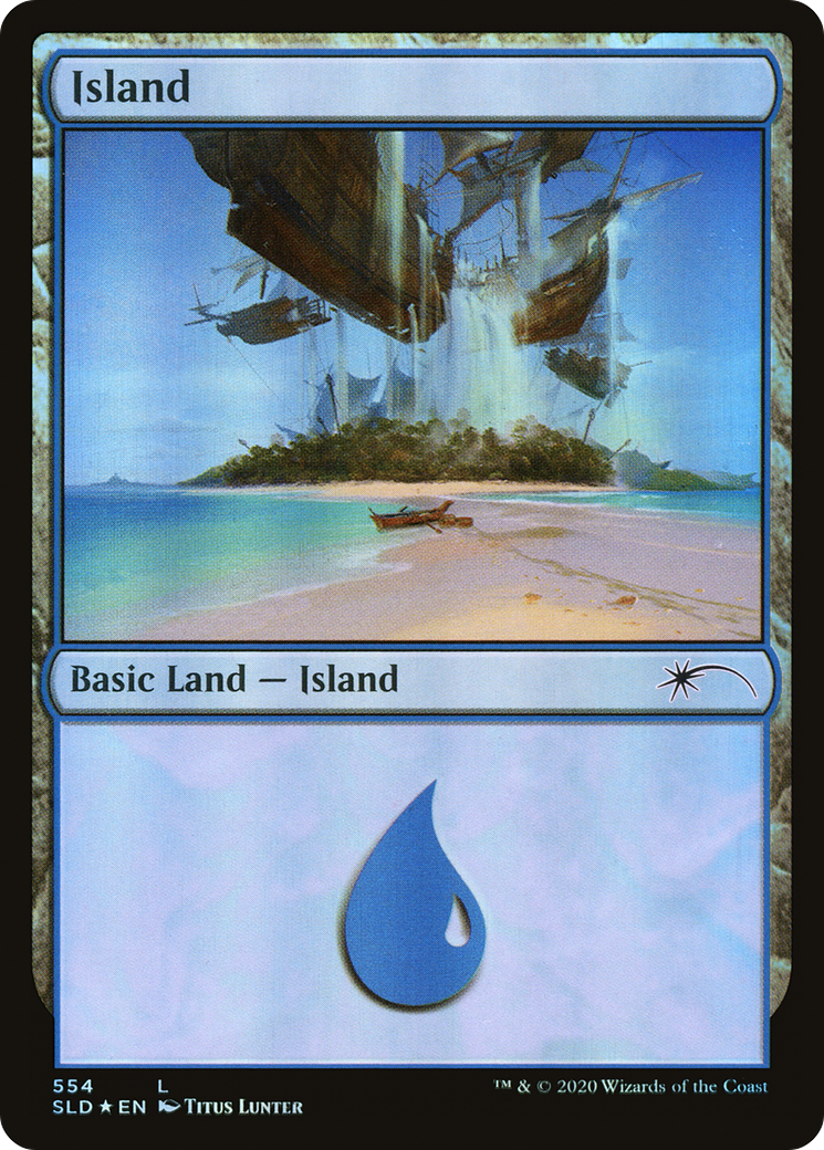 Island (Pirates) (554) [Secret Lair Drop Promos] - The Mythic Store | 24h Order Processing