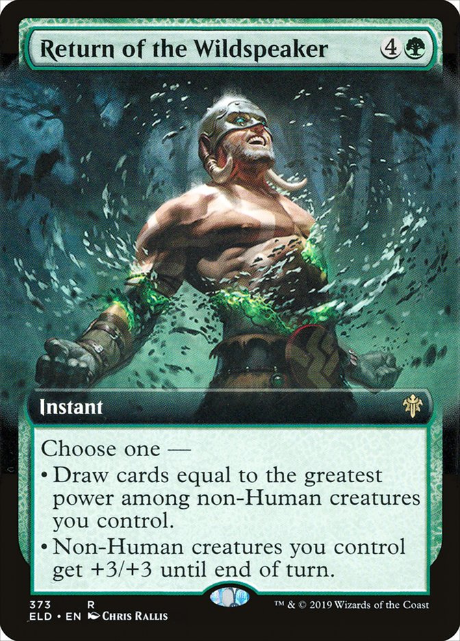 Return of the Wildspeaker (Extended Art) [Throne of Eldraine] - The Mythic Store | 24h Order Processing