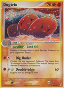 Dugtrio (5/100) [EX: Crystal Guardians] - The Mythic Store | 24h Order Processing
