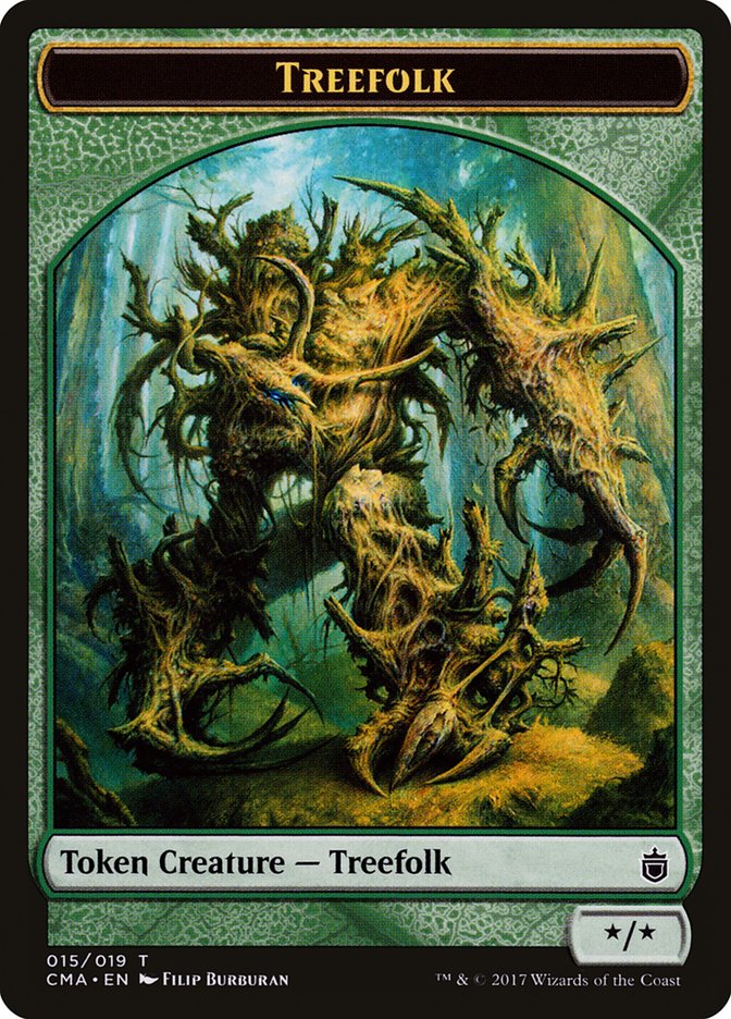 Treefolk Token [Commander Anthology Tokens] - The Mythic Store | 24h Order Processing