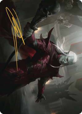 Baeloth Barrityl, Entertainer Art Card (Gold-Stamped Signature) [Commander Legends: Battle for Baldur's Gate Art Series] - The Mythic Store | 24h Order Processing