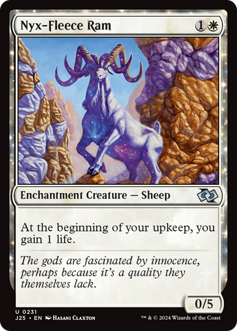 Nyx-Fleece Ram [Foundations Jumpstart] - The Mythic Store | 24h Order Processing