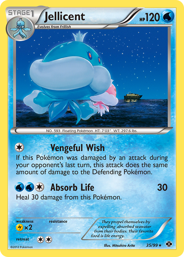 Jellicent (35/99) [Black & White: Next Destinies] - The Mythic Store | 24h Order Processing