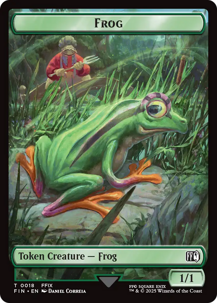Hero (0009) // Frog Double-Sided Token [FINAL FANTASY Tokens] - The Mythic Store | 24h Order Processing