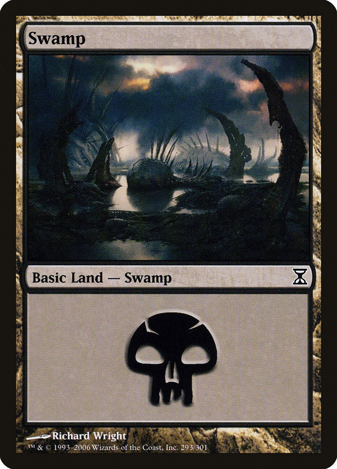 Swamp (293) [Time Spiral] - The Mythic Store | 24h Order Processing