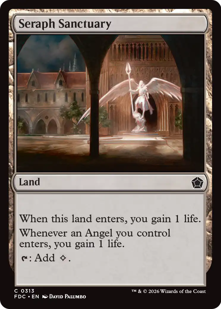 Seraph Sanctuary [Foundations Commander] - The Mythic Store | 24h Order Processing