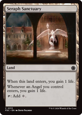 Seraph Sanctuary [Foundations Commander] - The Mythic Store | 24h Order Processing