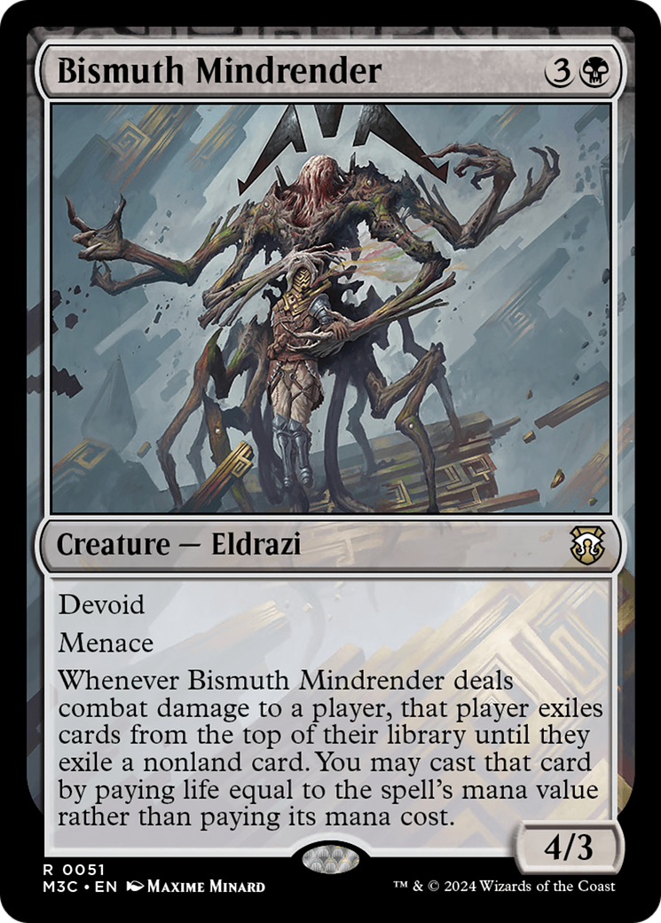 Bismuth Mindrender (Ripple Foil) [Modern Horizons 3 Commander] - The Mythic Store | 24h Order Processing