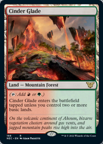 Cinder Glade [Kamigawa: Neon Dynasty Commander] - The Mythic Store | 24h Order Processing