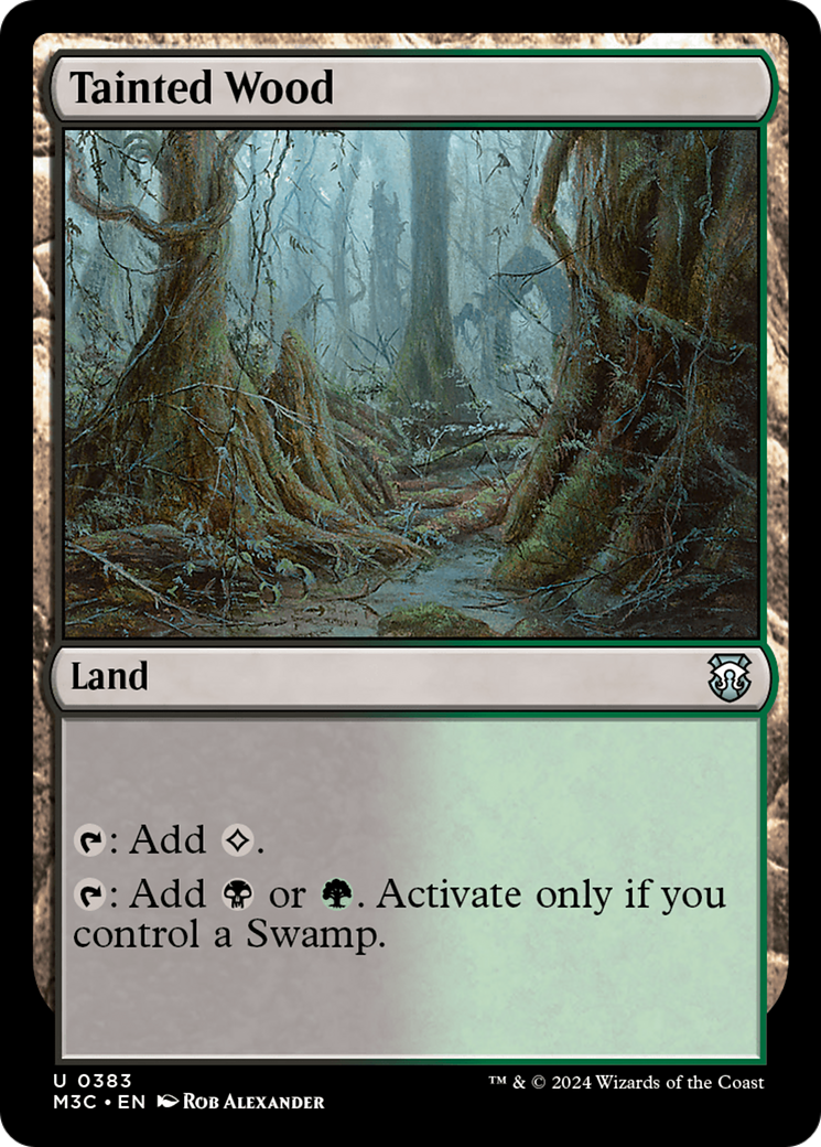 Tainted Wood (Ripple Foil) [Modern Horizons 3 Commander] - The Mythic Store | 24h Order Processing