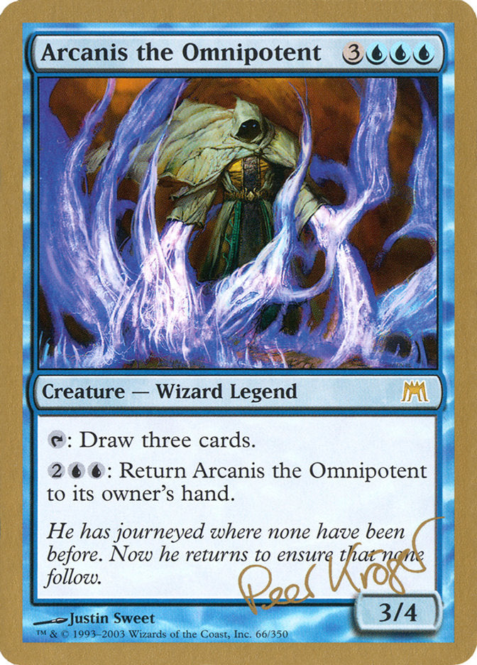 Arcanis the Omnipotent (Peer Kroger) [World Championship Decks 2003] - The Mythic Store | 24h Order Processing