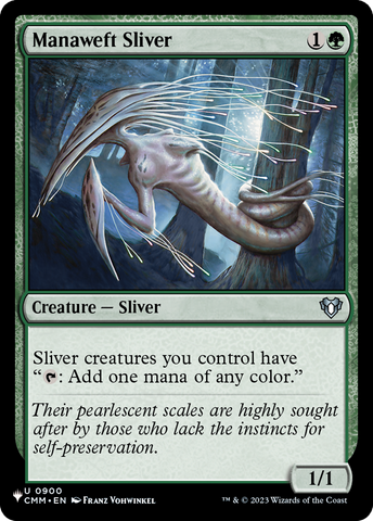 Manaweft Sliver (CMM) [The List] - The Mythic Store | 24h Order Processing