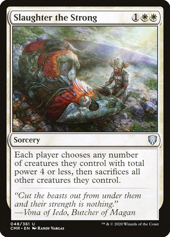 Slaughter the Strong [Commander Legends] - The Mythic Store | 24h Order Processing