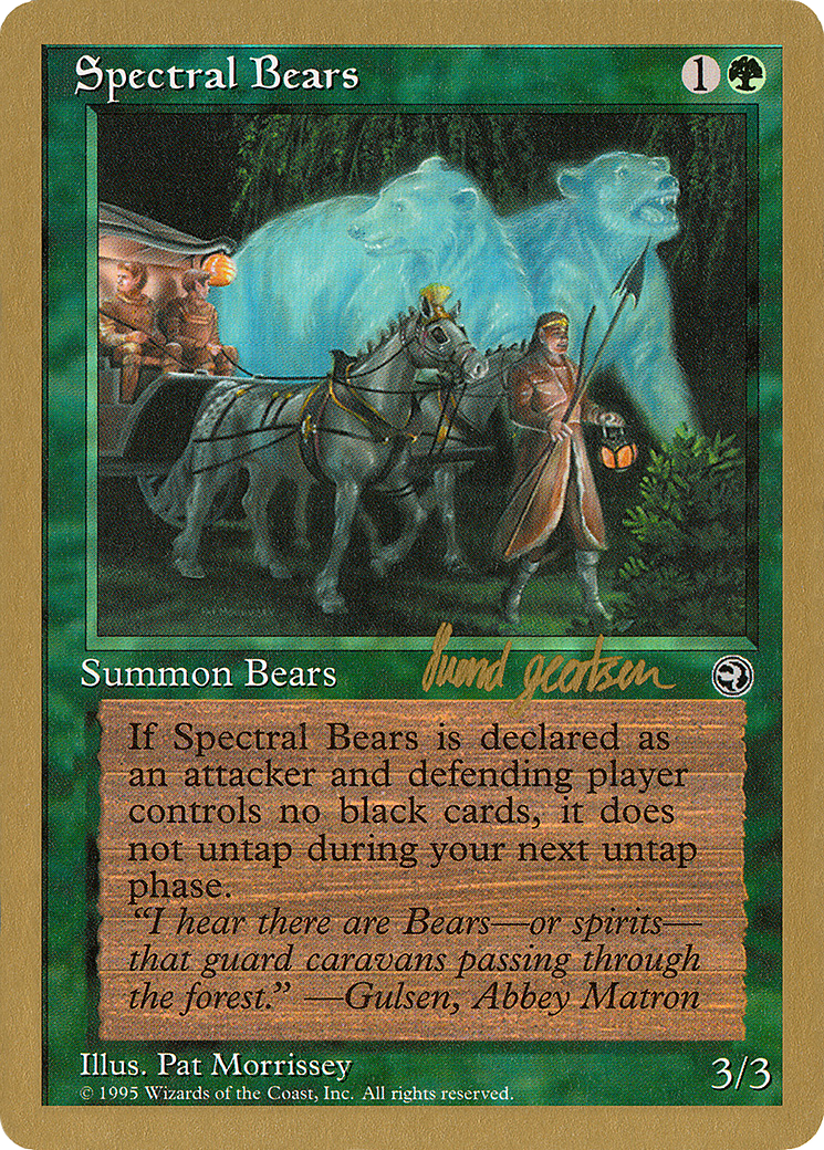 Spectral Bears (Svend Geertsen) [World Championship Decks 1997] - The Mythic Store | 24h Order Processing