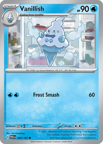 Vanillish (044/182) [Scarlet & Violet: Paradox Rift] - The Mythic Store | 24h Order Processing