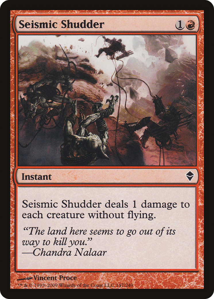 Seismic Shudder [Zendikar] - The Mythic Store | 24h Order Processing