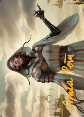 Phyrexian Missionary Art Card (Gold-Stamped Signature) [Dominaria United Art Series] - The Mythic Store | 24h Order Processing