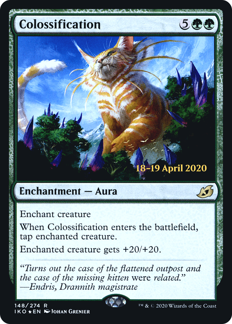 Colossification [Ikoria: Lair of Behemoths Prerelease Promos] - The Mythic Store | 24h Order Processing