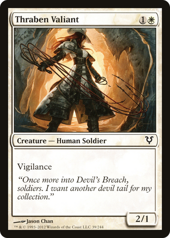 Thraben Valiant [Avacyn Restored] - The Mythic Store | 24h Order Processing