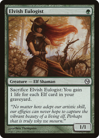 Elvish Eulogist [Duels of the Planeswalkers] - The Mythic Store | 24h Order Processing