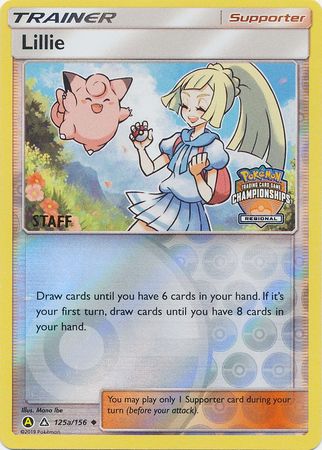 Lillie (125a/156) (Regional Promo Staff) [Sun & Moon: Ultra Prism] - The Mythic Store | 24h Order Processing