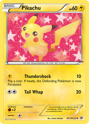 Pikachu (RC7/RC25) [Black & White: Legendary Treasures] - The Mythic Store | 24h Order Processing