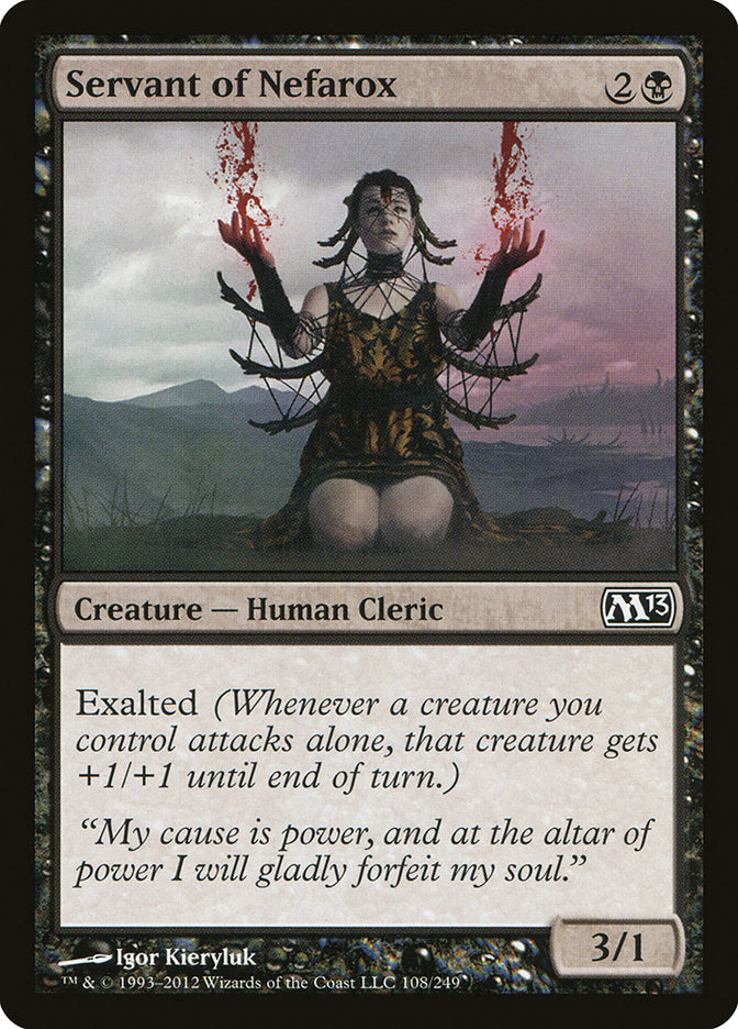 Servant of Nefarox [Magic 2013] - The Mythic Store | 24h Order Processing