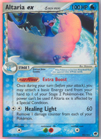 Altaria ex (90/101) (Delta Species) [EX: Dragon Frontiers] - The Mythic Store | 24h Order Processing
