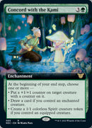 Concord with the Kami (Extended Art) [Kamigawa: Neon Dynasty Commander] - The Mythic Store | 24h Order Processing