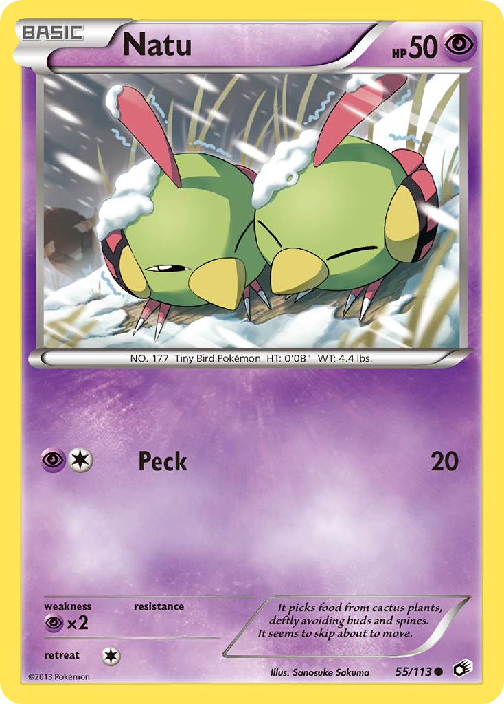 Natu (55/113) [Black & White: Legendary Treasures] - The Mythic Store | 24h Order Processing