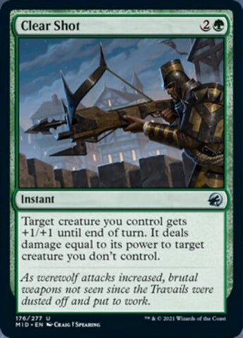 Clear Shot [Innistrad: Midnight Hunt] - The Mythic Store | 24h Order Processing
