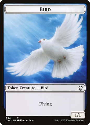 Bird // Cat Double-Sided Token [Phyrexia: All Will Be One Commander Tokens] - The Mythic Store | 24h Order Processing