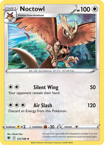 Noctowl (121/189) [Sword & Shield: Astral Radiance] - The Mythic Store | 24h Order Processing